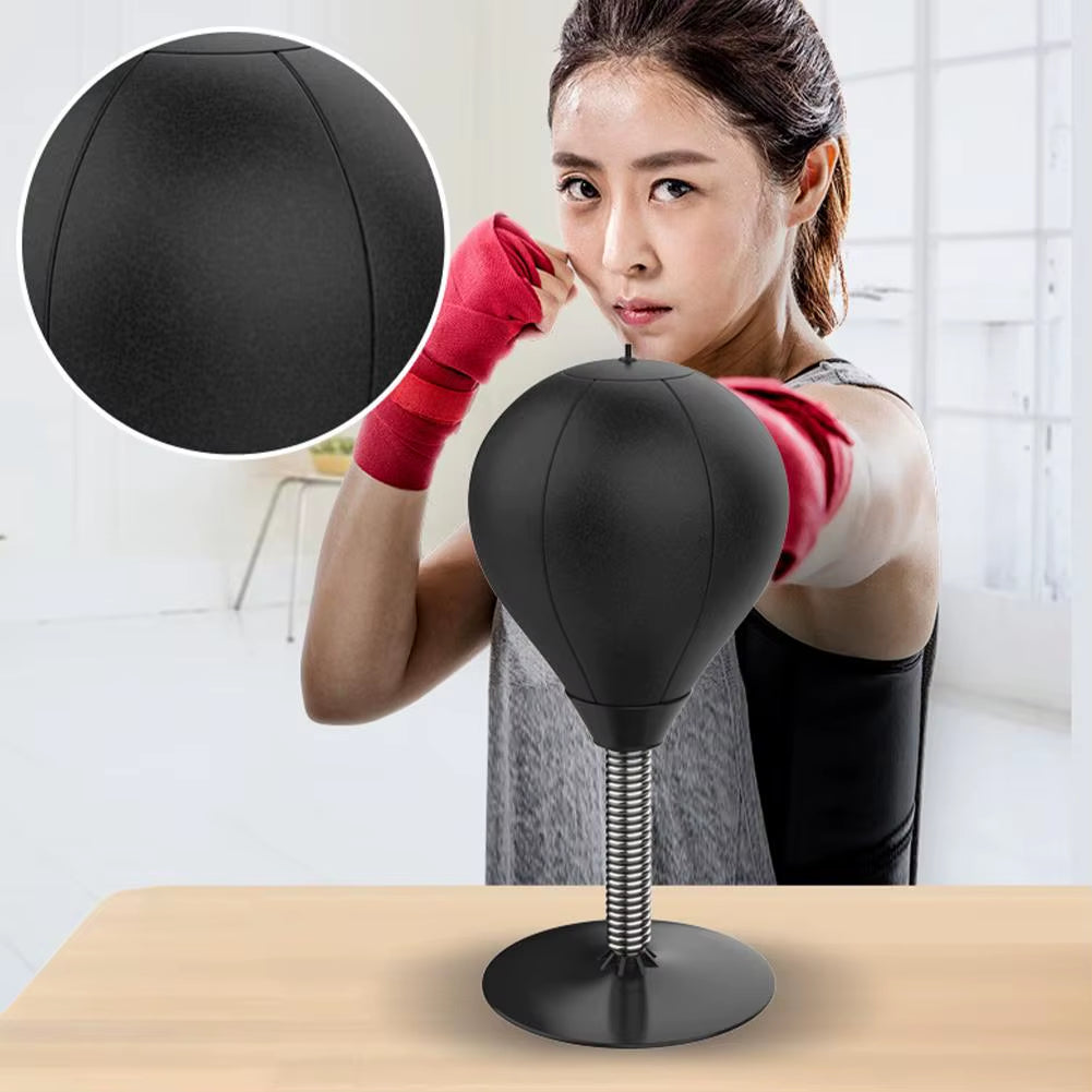 Stress Release Desktop Punching Ball with Suction Cup Tabletop Boxing Punching Bag Tress Buster Desk Boxing Punch Ball