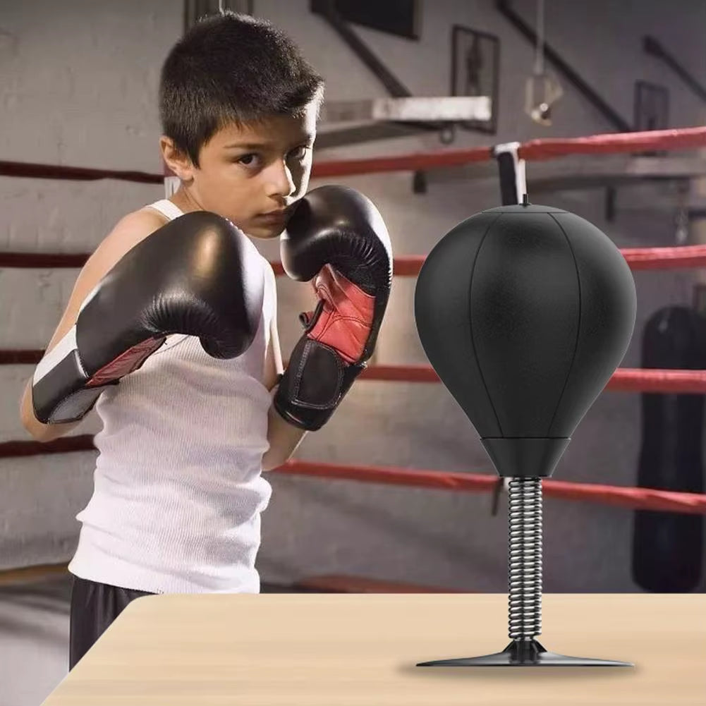 Stress Release Desktop Punching Ball with Suction Cup Tabletop Boxing Punching Bag Tress Buster Desk Boxing Punch Ball